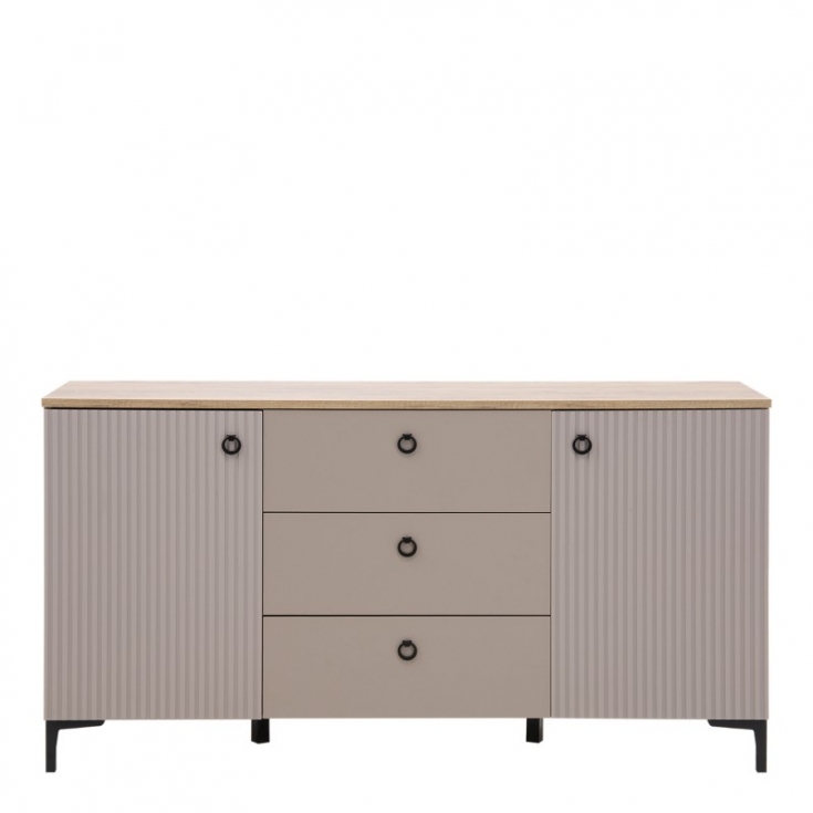 Комод DOMINICA 2d3s taupe / дуб silverjack